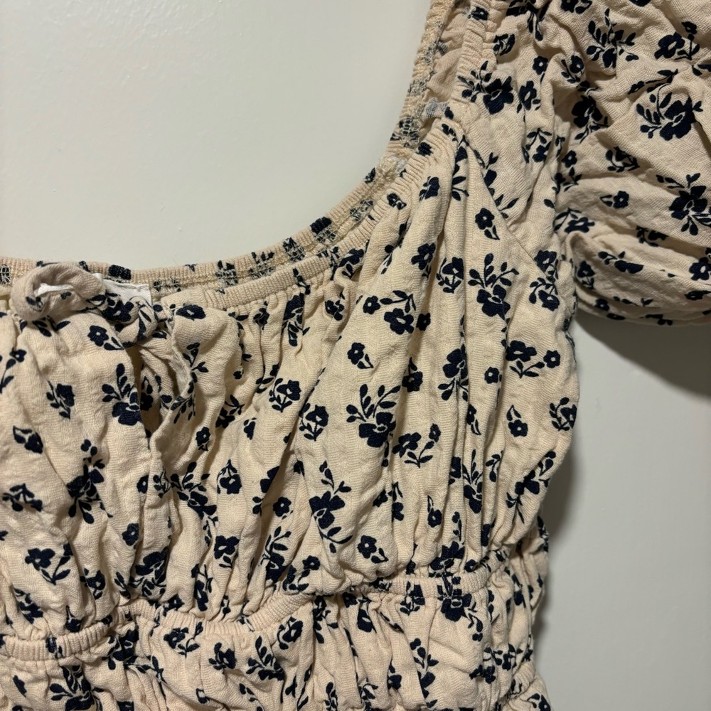 Neuflora Floral Puff Sleeve Maxi Dress - Picture 4 of 5